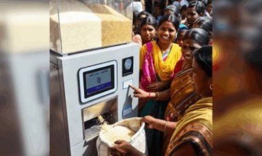 अब एटीएम से मिलेगा चावल-गेहूं :  रायपुर में लगेगी पहली ‘ग्रेन एटीएम’ मशीन
