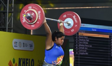 खेलो इंडिया ट्राइबल गेम्स डे 4 राउंड-अप : वेटलिफ्टर निकिता ने छत्तीसगढ़ को दिलाया पहला स्वर्ण,कर्नाटक 15 स्वर्ण पदकों के साथ पदक तालिका में शीर्ष,ओडिशा दूसरे और असम तीसरे स्थान पर