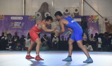 खेलो इंडिया ट्राइबल गेम्स :  सरगुजा में कुश्ती स्पर्धा की शानदार शुरुआत