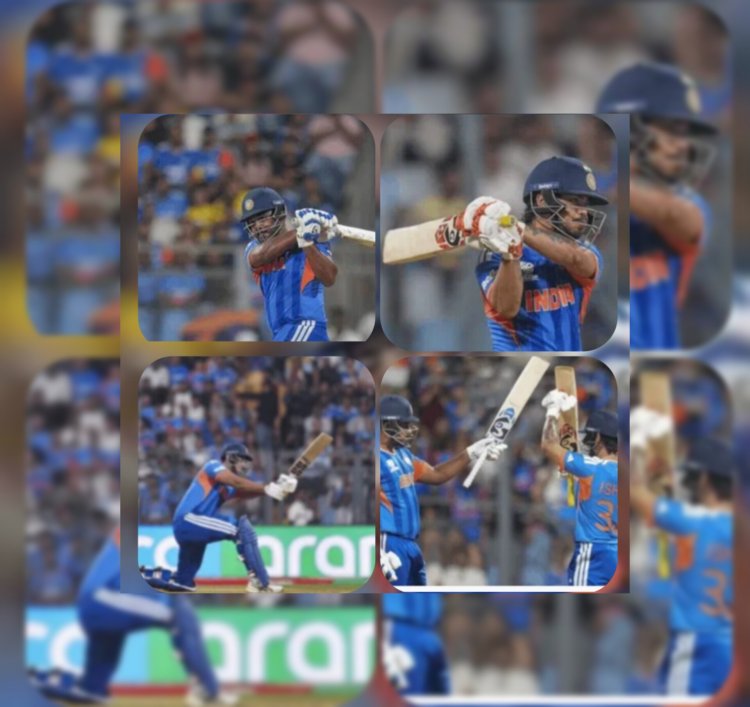 वर्मा ने छक्कों से लगाया तिलक : मुंबई के वानखेड़े में दिखी बल्ले की धमक और सितारों की चमक,भारत ने इंग्लैंड को दिया 254 का टारगेट