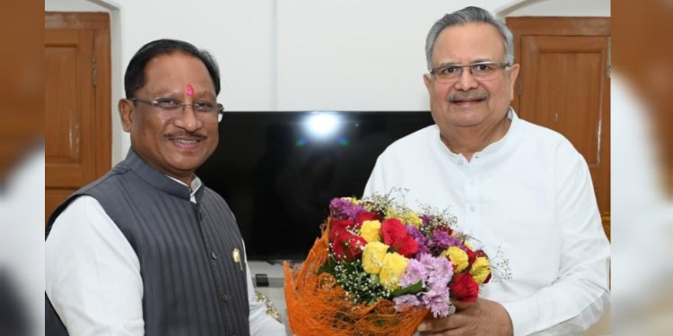 मुख्यमंत्री विष्णु देव साय ने विधानसभा अध्यक्ष डॉ. रमन सिंह के स्वास्थ्य की ली जानकारी