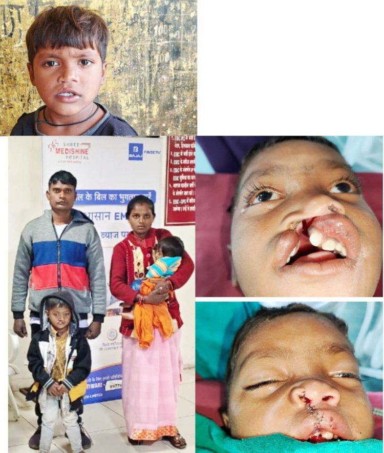 खिलखिलाती मुस्कान की नई इबारत लिख रहा बस्तर के वनांचल का नन्हा विक्रम