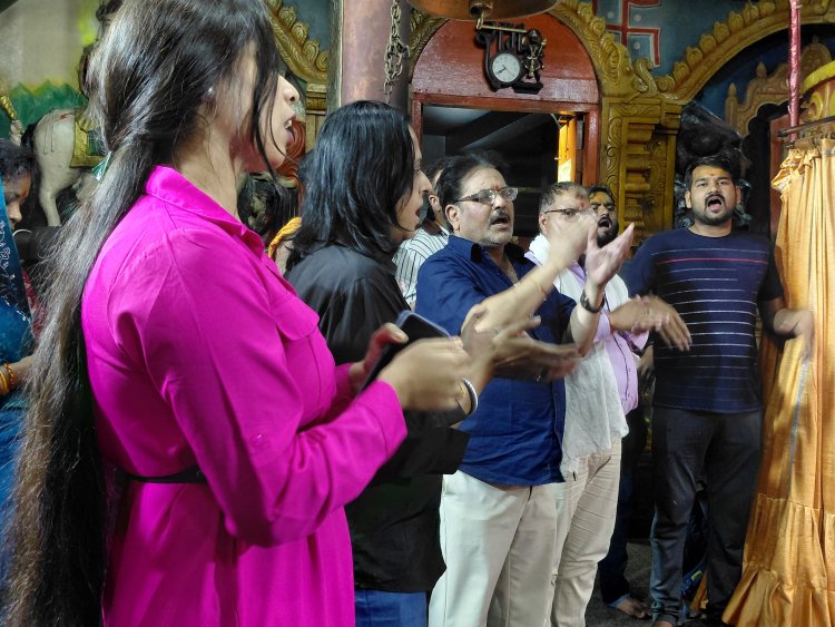 समाजसेवी कुबेर राठी ने चामुण्डा दरबार में टेका मत्था, 'हनुमान सेवा' के 15 वर्ष हुए पूर्ण