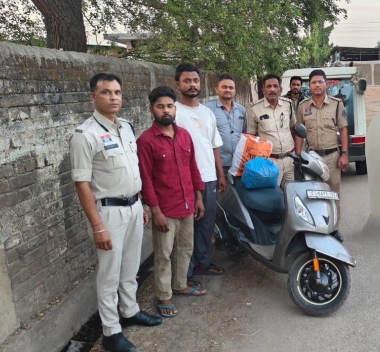 रायपुर पुलिस ने गांजा तस्करों को दबोचा,दो आरोपी गए जेल