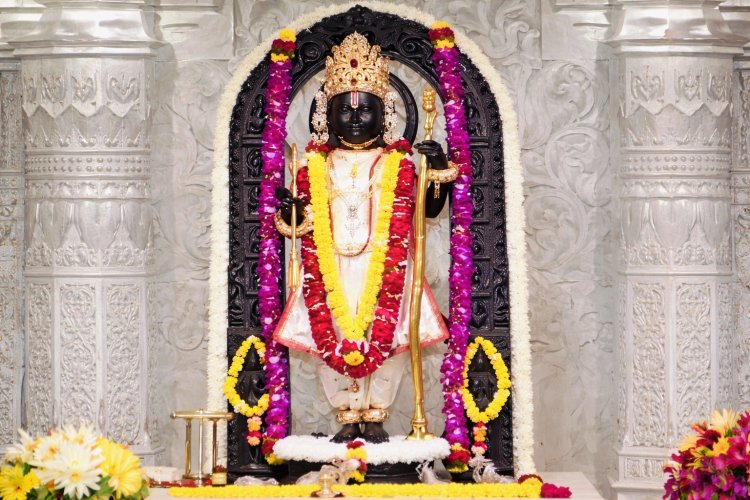 राजधानी में रामनवमी की धूम, मंदिरों में झांकियां और भंडारा : 1100 किलो मालपुए का चढ़ा भोग