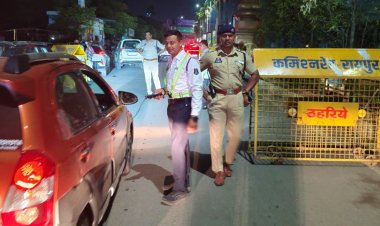 राजधानी में नशेड़ी वाहन चालकों पर पुलिस की कार्रवाई, एक ही रात में 129 पकड़े गए