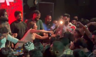 लेट नाइट पार्टी में स्टेज से लड़कियों को पिलाई शराब, तेज म्यूजिक की शिकायत पर पहुंची पुलिस