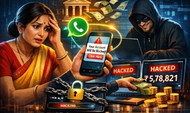 व्हाट्सऐप लिंक से मोबाइल हैक, महिला के खाते से 5.78 लाख पार