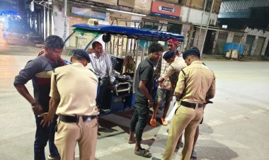 कोतवाली डिवीजन की सड़कों पर सप्राइज चेकिंग के लिए उतरे पुलिस अधिकारी, 10 अपराधी भेजे गए जेल