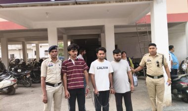 Raipur Breaking : रायपुर में  ऑनलाइन क्रिकेट सट्टा खेलाते 3 युवक गिरफ्तार, मोबाइल-नकदी जब्त