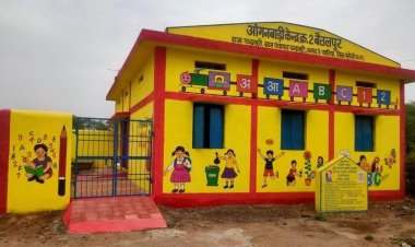 नन्हे कदम गढ़ेगें सशक्त भारत का भविष्य - आंगनबाड़ी केंद्रों का नया रूप, नई दिशा