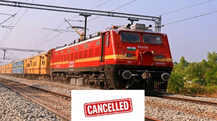 रायपुर-विशाखापट्टनम के बीच चलने वाली यह ट्रेन अप्रैल में 6 दिन रहेगी रद्द