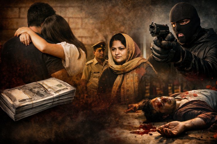 अवैध संबंधों के जाल में कत्ल की साजिश; पत्नी ने प्रेमी संग मिलकर रची पति की हत्या की खौफनाक पटकथा