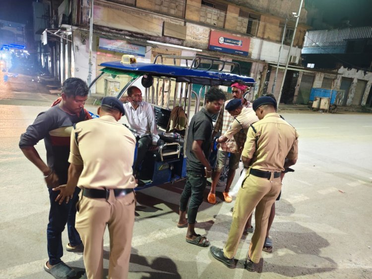 कोतवाली डिवीजन की सड़कों पर सप्राइज चेकिंग के लिए उतरे पुलिस अधिकारी, 10 अपराधी भेजे गए जेल