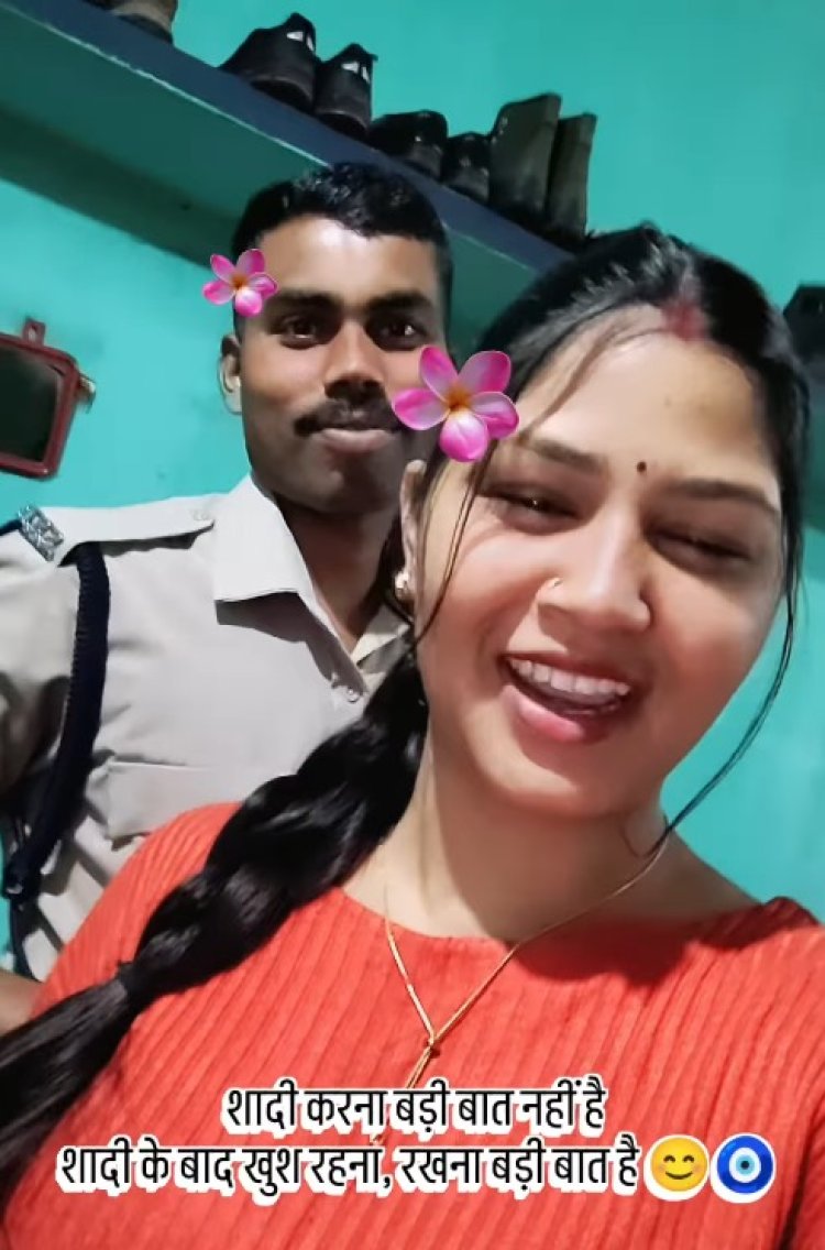 पुलिसकर्मियों पर चढ़ा रील का जुनून, एक सिपाही का हाल में सस्पेंशन, अब दूसरे की वीडियो वायरल