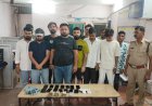 फाफाडीह में जुए के फड़ पर पुलिस की बड़ी रेड, 15 जुआरी गिरफ्तार; डेढ़ लाख से ज्यादा नगदी जब्त