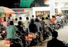 सरकार कहती है ‘किल्लत नहीं’ : लेकिन प्रदेश के पंपों पर हाहाकार