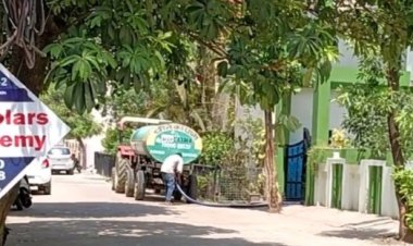 जेठ में राजधानी के कण्ठ सूखे, इधर पानी की बे-खौफ कालाबाजारी