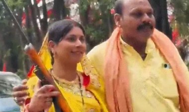शादी समारोह में हर्ष फायरिंग का वीडियो वायरल, भाजपा नेत्री परिवार पर उठे सवाल