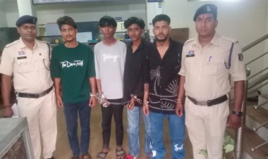 घर पर बम फेंककर जान से मारने की धमकी, 6 आरोपी गिरफ्तार,पूछताछ में चोरी का भी खुलासा