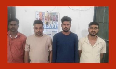 पार्षद समेत 4 गिरफ्तार : शराब पार्टी के बाद युवक की हत्या कर महानदी किनारे रेत में दफना दिए थे लाश