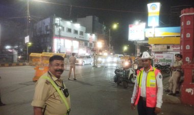 रायपुर में बीती रात 58 नशेड़ी चालक पकड़े गए, इस साल 3356 पर कार्रवाई