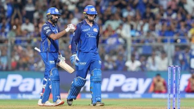 वानखेड़े में रिकॉर्ड तोड़ जीत: रोहित और रिकेटसन के तूफान में उड़ा लखनऊ, मुंबई की ऐतिहासिक सफलता