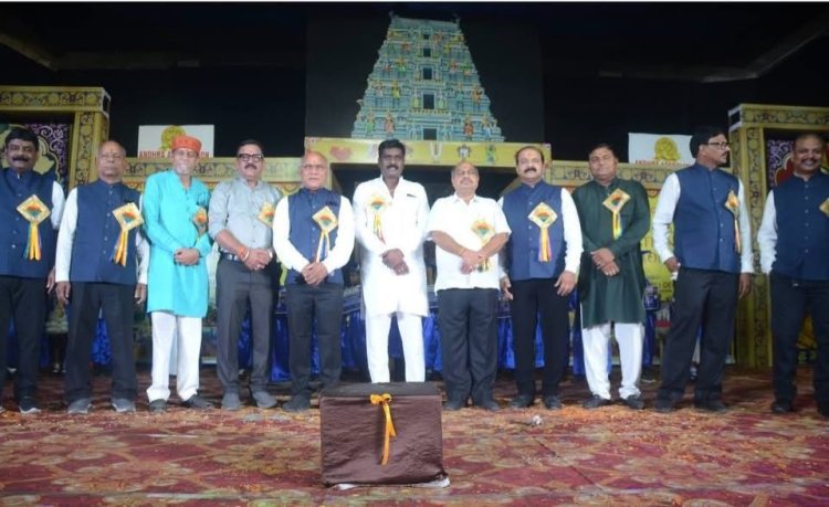 विधायक पुरन्दर मिश्रा की उपस्थिति में आंध्र एसोसिएशन का गोल्डन जुबली समारोह संपन्न