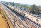 कुरुद-अभनपुर ट्रैक पर 110 किमी की रफ्तार से चली ट्रेन 