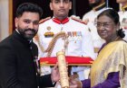 रोहित शर्मा को मिला देश का प्रतिष्ठित 'पद्म श्री' सम्मान: क्रिकेट में बेमिसाल योगदान के लिए राष्ट्रपति द्रौपदी मुर्मू ने किया सम्मानित