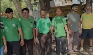 रोहिणीपुरम तालाब सफाई अभियान का शुभारंभ, ग्रीन आर्मी ने पर्यावरण संरक्षण का दिया संदेश