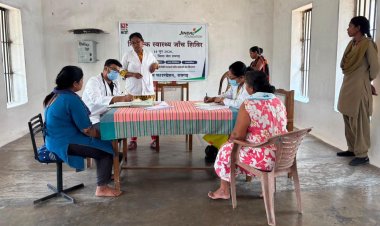 जिंदल फाउंडेशन की पहल :  जिला जेल रायगढ़ में 203 बंदियों को मिला उपचार और परामर्श का लाभ