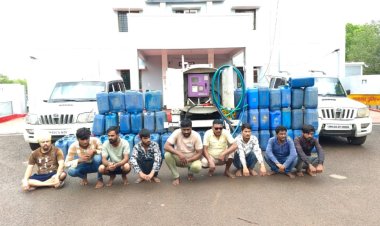 अंतर्राज्यीय डीजल चोर गिरोह का भंडाफोड़, सरगना समेत 9 आरोपी गिरफ्तार
