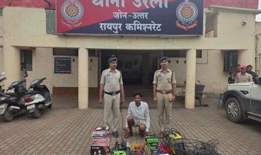 लाखों की चोरी का खुलासा, 24 घंटे में 5 आरोपी गिरफ्तार; 3.50 लाख का सामान बरामद