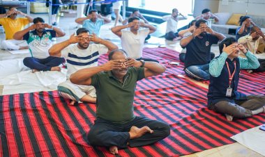 कलिंगा विश्वविद्यालय, नया रायपुर में अंतर्राष्ट्रीय योग दिवस का आयोजन
