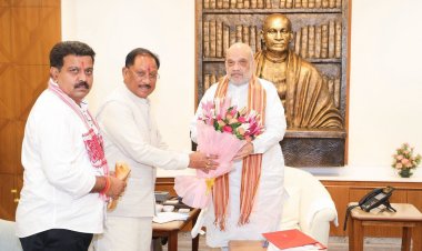 गृह मंत्री अमित शाह से मिले मुख्यमंत्री विष्णुदेव साय,सीएम ने रखा महत्वपूर्ण प्रस्ताव