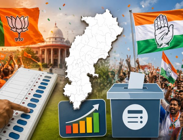 पांच नगर पंचायतों में से तीन में भाजपा, दो में कांग्रेस का कब्जा