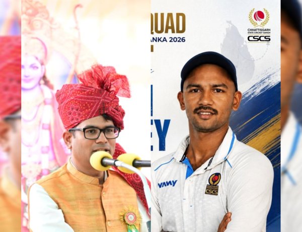 छत्तीसगढ़ के लाल आयुष पांडे का इंडिया 'A' टीम में चयन, प्रदेश में खुशी की लहर