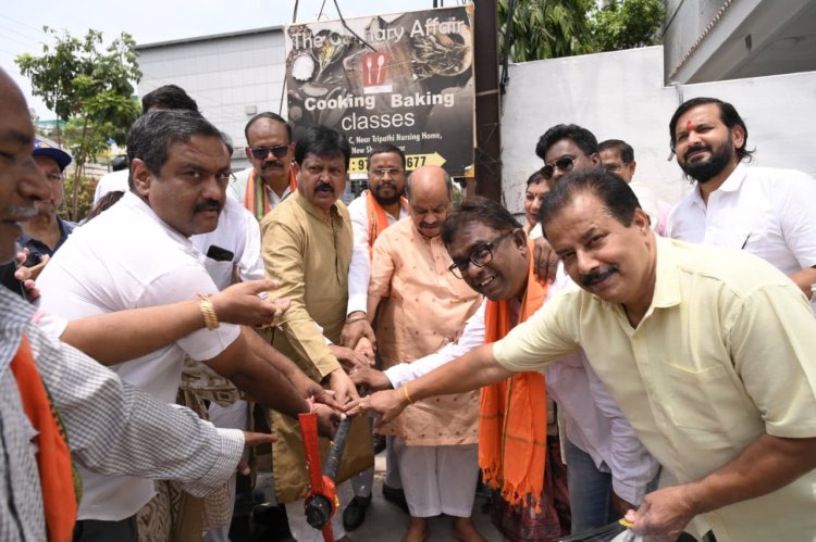 उत्तर विधानसभा क्षेत्र में विकास को मिली नई गति: विधायक पुरन्दर मिश्रा ने किया विभिन्न निर्माण कार्यों का भूमिपूजन