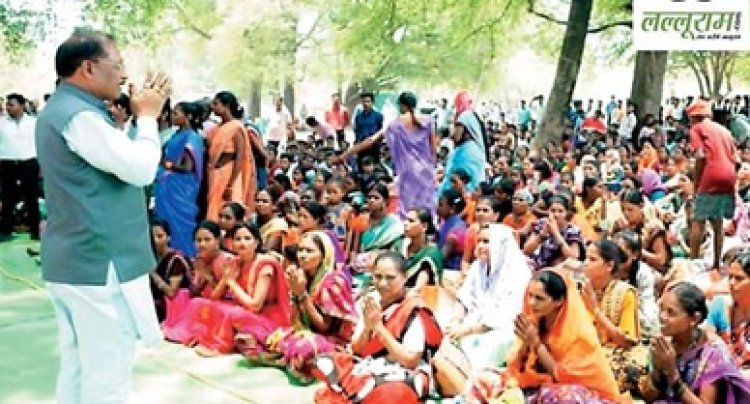 जहां कभी लगती थी जन अदालत वहीं सीएम ने लगाई जनचौपाल