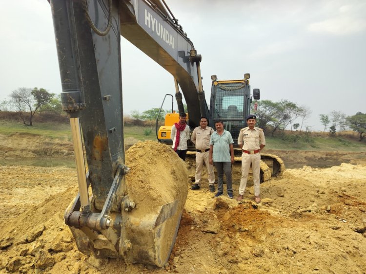 खनिज उड़नदस्ता दल का बड़ा एक्शन: 15 संदिग्ध स्थानों पर छापा, अवैध खनन-परिवहन में लगे 14 वाहन जब्त 