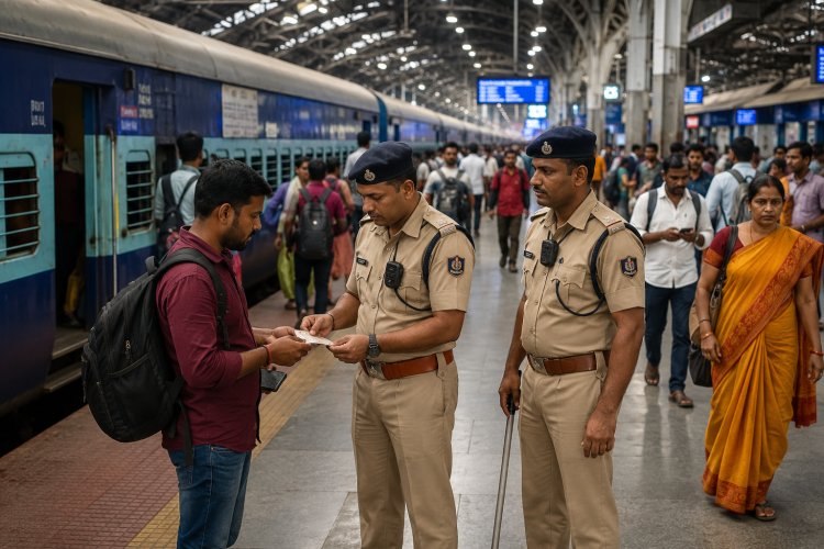 महिला कोच में घुसे तो 2500, स्मोकिंग पर दो हजार जुर्माना, रेलवे स्टेशन-ट्रेन में भीख मांगने पर रोक