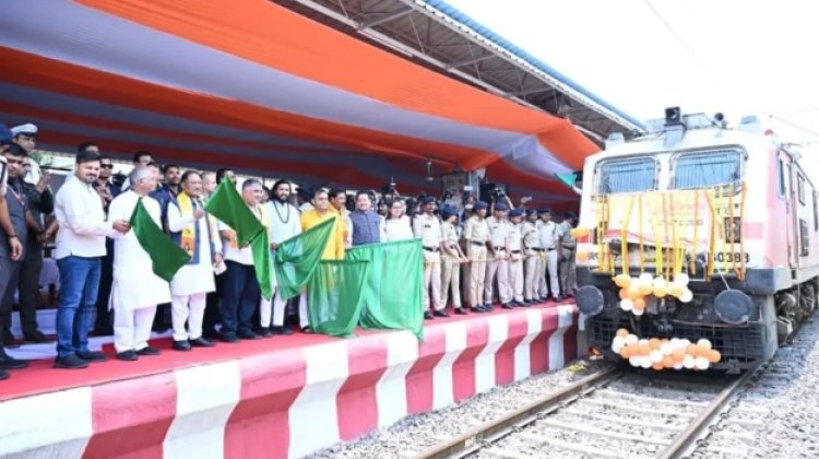 एक हजार विशिष्टजन विशेष ट्रेन से सोमनाथ धाम रवाना
