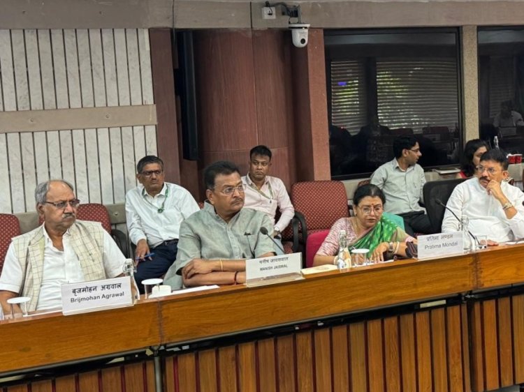 नक्सलवाद के खत्म के बाद रावघाट-जगदलपुर परियोजना को भी जल्द से जल्द शुरू करने का किया जाए: सांसद बृजमोहन 