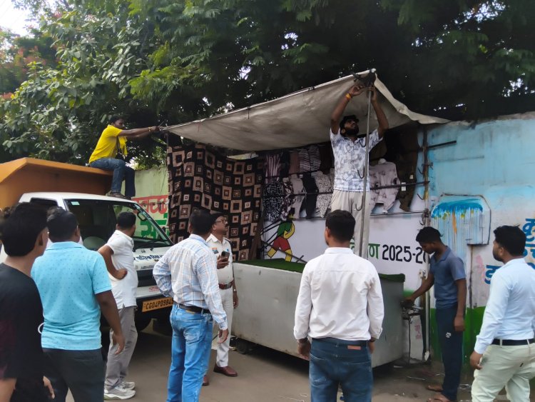 कोटपा एक्ट के तहत बड़ी कार्रवाई, स्कूलों के आसपास से हटाए गए 25 पान ठेले, तंबाकू और गुटखा जब्त