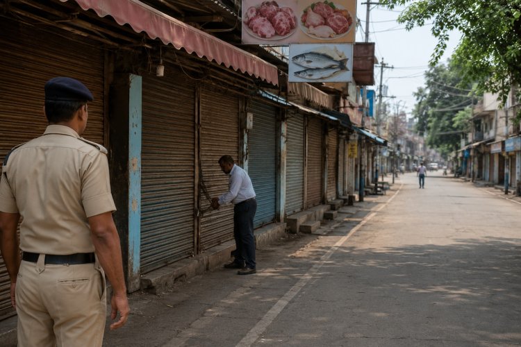 रायपुर में आज मांस-मटन की बिक्री पर पूर्ण प्रतिबंध: कबीर जयंती पर नगर निगम का सख्त आदेश, नियम तोड़ा तो होगी कानूनी कार्रवाई