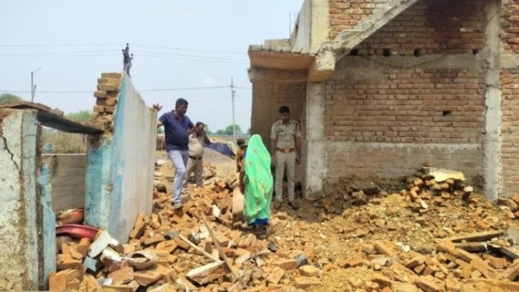 बेमेतरा में बारिश से ढही दीवार, दो सगी बहनों की मौके पर मौत 