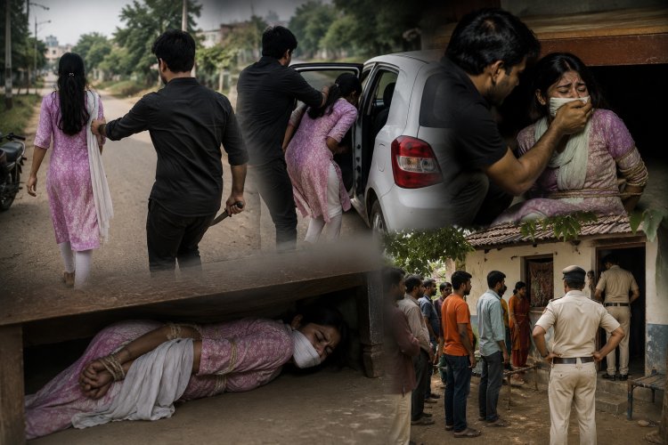 आरंग में चाकू की नोक पर युवती का अपहरण