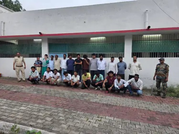 साइबर ठगी नेटवर्क पर पुलिस की बड़ी कार्रवाई, 23 लोगों पर शिकंजा, बैंक खातों के जरिए होता था लेनदेन