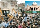 नकटी में बुलडोजर चलाने पर जोरदार हंगामा, गर्भगृह में पहुंचे कांग्रेस विधायक निलम्बित